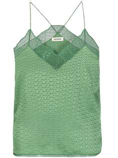 Zadig&Voltaire блузка Christy без рукавов
