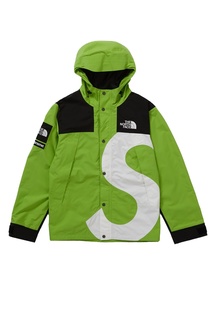 Зеленая куртка Supreme The North Face S Logo Mountain Jacket