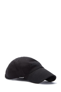 Черная кепка с логотипом Balenciaga