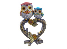 Статуэтка совы (royal classics) мультиколор 11x13x11 см.
