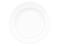 Набор плоских тарелок классика (repast) белый 25 см.