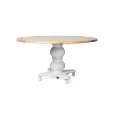Обеденный стол alien (desondo) белый 80 см.