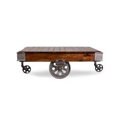 Журнальный стол carro (desondo) коричневый 140x46x97 см.