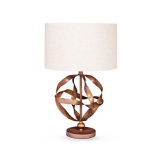 Лампа настольная lovverk (desondo) коричневый 67 см.