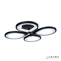 Потолочная люстра iledex clover (iledex) черный 50x15 см.
