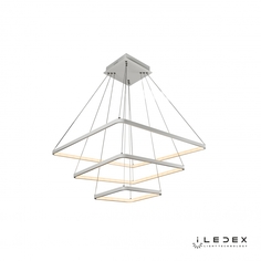Подвесная люстра iledex venus (iledex) белый 70x100x70 см.