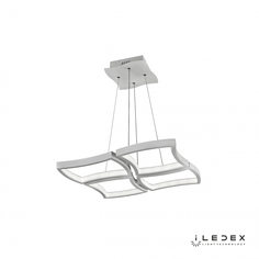 Подвесная люстра iledex roomy (iledex) белый 56x100x56 см.