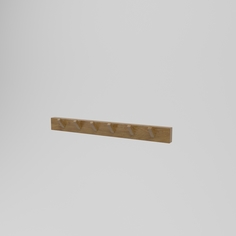 Вешалка лофт (kovka object) коричневый 80.0x6.0x8.0 см.