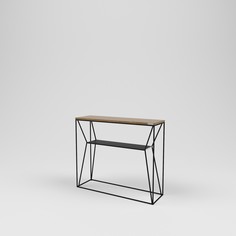 Консоль лофт (kovka object) коричневый 100.0x84.0x30.0 см.