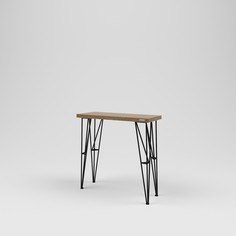 Консоль лофт (kovka object) коричневый 90.0x90.0x35.0 см.
