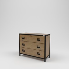 Комод лофт (kovka object) коричневый 110.0x90.0x45.0 см.