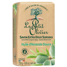 Мыло нежное питательное с маслом сладкого миндаля LE Petit Olivier