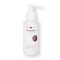 Пилинг-эксфолиант для лица с гликолевой кислотой 5% AHA! FACIAL PEELING WITH GLYCOLIC ACID 5% Mixit
