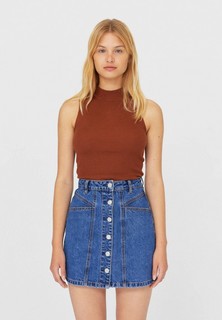 Юбка джинсовая Stradivarius 