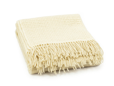 Плед Райтон Wool Кремовый 140x200