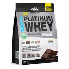 Протеин VPLAB 100% Platinum Whey, порошок, 750гр, шоколад [vp53929]