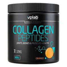 Коллаген VPLAB Collagen Peptides, порошок, 300гр, апельсин [vp59648]