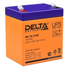 Аккумуляторная батарея для ИБП Delta HR 12-21 W 12В, 5Ач [hr 12-21w] Дельта