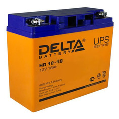 Аккумуляторная батарея для ИБП Delta HR 12-18 12В, 18Ач Дельта