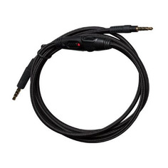 Аудио-видео кабели Кабель аудио-видео HYPERX HXS-HSDC1, Jack 3.5 (m) - Jack 3.5 (m) , 1.3м, черный