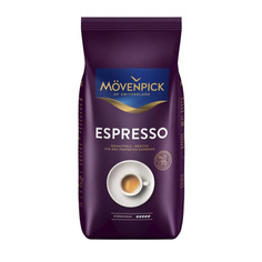 Кофе зерновой MOVENPICK Espresso, темная обжарка, 1000 гр [18225]