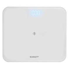 Напольные весы Scarlett SC-BS33ED48, до 150кг, цвет: белый