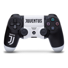 Геймпад Беспроводной Rainbo Dualshock 4 Juventus, для PlayStation 4, черный/белый Noname
