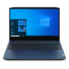 Ноутбук LENOVO IP Gaming 3 15ARH05, 15.6", IPS, AMD Ryzen 5 4600H 3.0ГГц, 8ГБ, 1000ГБ, 128ГБ SSD, NVIDIA GeForce GTX 1650 - 4096 Мб, Windows 10, 82EY0011RU, синий