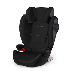 Автокресло детское CYBEX Solution M-Fix Pure Black, 2/3, черный [519001115]