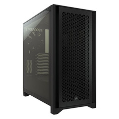 Корпус ATX CORSAIR 4000D Airflow TG, Midi-Tower, без БП, черный [cc-9011200-ww]