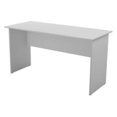 Стол компьютерный ВИТАЛ-ПК Компакт 1400, ЛДСП, серый