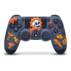 Геймпад Беспроводной Rainbo Dualshock 4 GIE, для PlayStation 4, темно-синий [41000001692] Noname