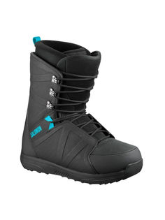 Ботинки сноубордические Salomon 19-20 Faction Rtl Lace Black/Blue - 38,5 EUR