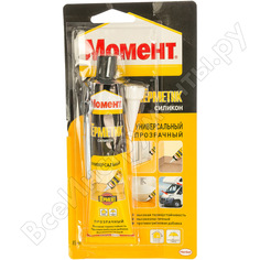 Универсальный силиконовый герметик МОМЕНТ