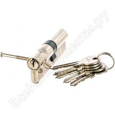Никелированный цилиндровый механизм Doorlock