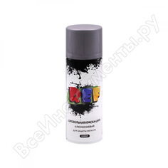 Аэрозольная краска-цинк ref алюминиевая, цвет цинк, объем 520 мл 0113r