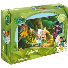 Step Puzzle, Кубики "Феи", (12 шт)