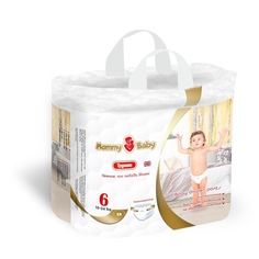 Трусики-подгузники MOMMY BABY, р. 6, 14-24 кг, 38 шт