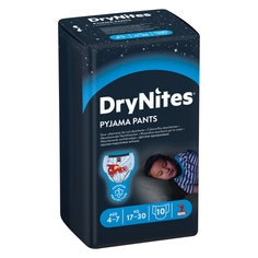 Трусики-подгузники Huggies DryNites, 17-30 кг, 10 шт