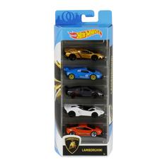 Подарочный набор из 5 машин Hot Wheels Lamborghini