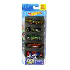 Подарочный набор из 5 машин Hot Wheels Track Cars