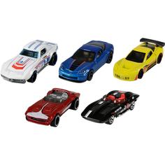 Набор машинок Hot Wheels Corvette, 5 шт. 1806/GTN35