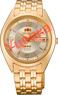 Японские мужские часы в коллекции 3 Stars Crystal 21 Jewels Мужские часы Orient AB0000CC-ucenka