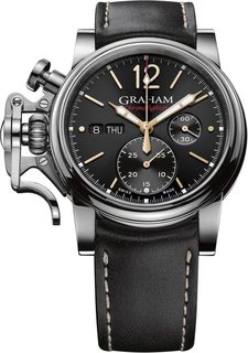 Швейцарские мужские часы в коллекции Chronofighter Мужские часы Graham 2CVAS.B26A.L127S