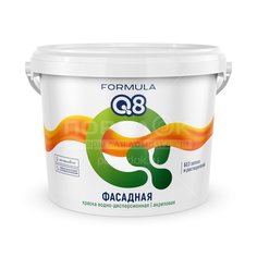 Краска водоэмульсионная Formula Q8 фасадная, 5 кг
