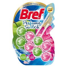 Подвеска для унитаза Bref Perfume Switch Яблоко-лотос, 2 шт, 50 г