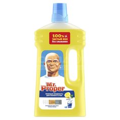 Средство для мытья пола Mr.Proper Лимон, 1000 мл