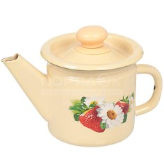 Чайник эмалированный Сибирские товары С2707.3П/2707.3, 1 л СтальЭмаль