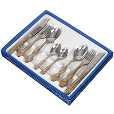 Набор столовых приборов, 24 предмета, Павловский завод им. Кирова Тройка НТП СН-12/53Л