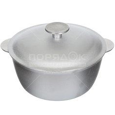 Казан алюминиевый Биол К0200 с крышкой, 2 л